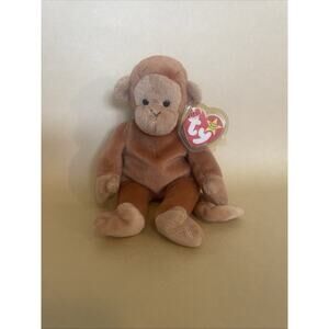 Ty Beanie Baby Bongo The Monkey Toy (4067)